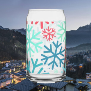 Canette Chute de Neige de Minuit Peut Verre