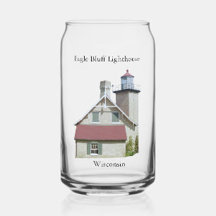 Canette Eagle Bluff Lighthouse peut verre