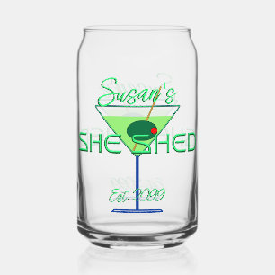 Canette Elle Shop Pub Bière Peut Lunettes Verre Vaisselle