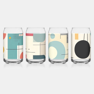 Canette Ensemble de tondeuse à soda nostalgique en verre
