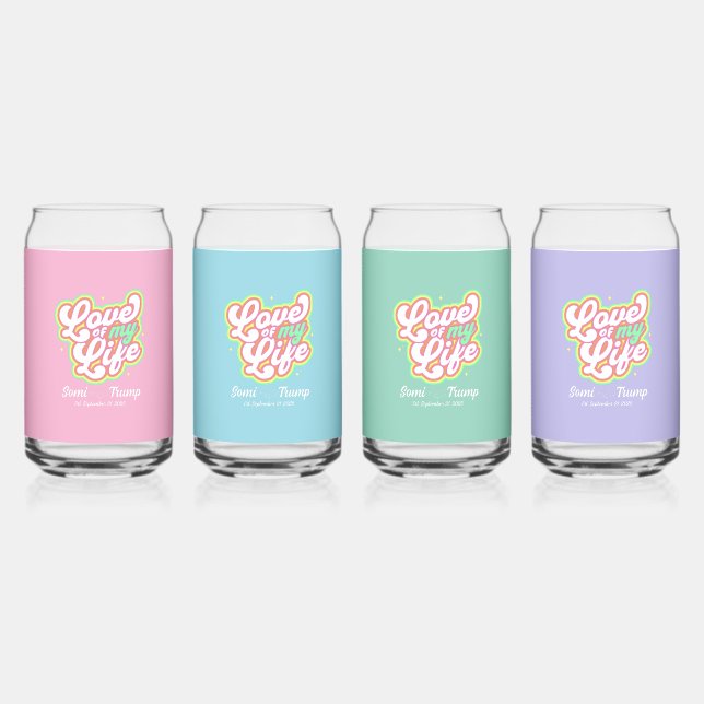 Canette Ensemble de verre Can (Recto)