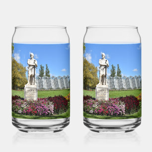 Canette Ensemble de verre de Statue Sir William Wallace