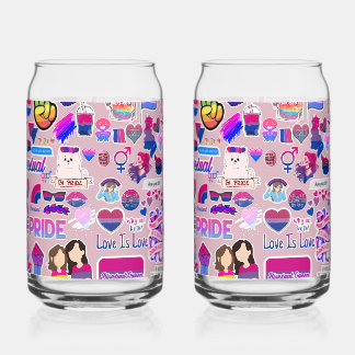 Canette Fierté en verre