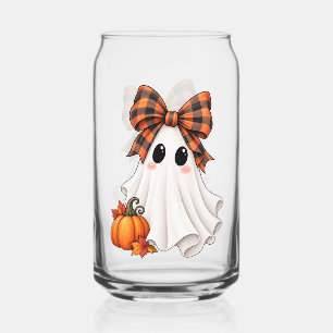 Canette Fille fantôme mignonne d'Halloween Verre en forme