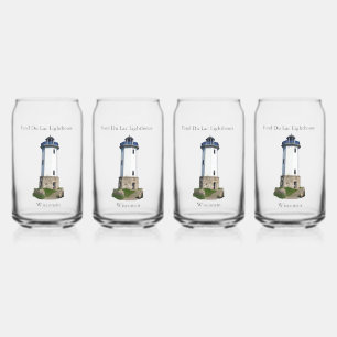 Canette Fond Du Lac Lighthouse peut verre