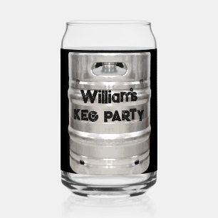 Canette Funny Keg Party peut façonner le verre de boisson