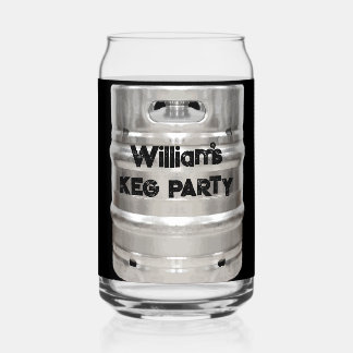 Canette Funny Keg Party peut façonner le verre de boisson