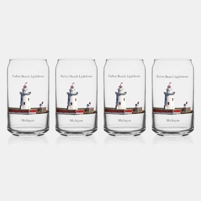 Canette Harbour Beach Lighthouse peut verre (Recto)