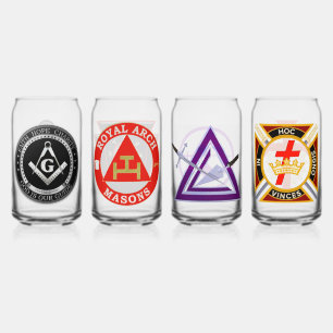 Canette Jeu de verre Yorkrite Masons