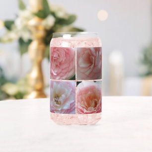 Canette Joli Rose Boire du verre