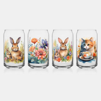 Canette Kit de Verre pour Anniversaire et Baby shower