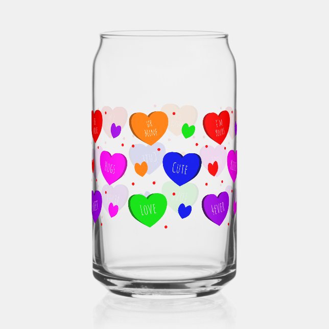 Canette La Saint Valentin peut envelopper de verre (Recto)