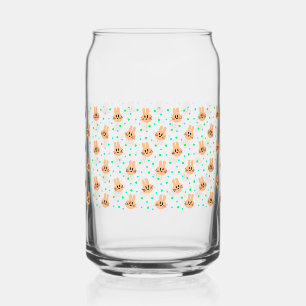 Canette Lapin de Pâques peut envelopper de verre