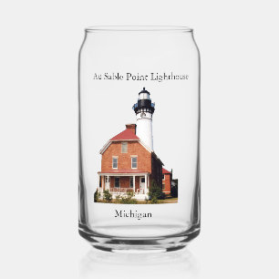 Canette Le phare d'Au Sable Point peut verre