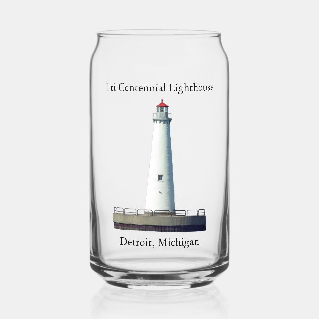 Canette Le phare Tri Centennial peut verre (Recto)