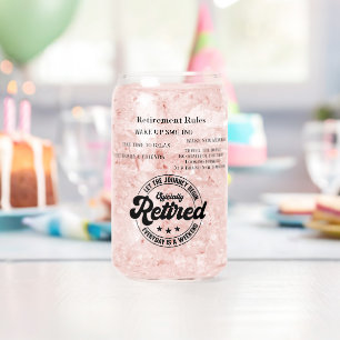 Canette Le verre de la retraite