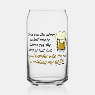 Canette Le verre est à moitié plein ?