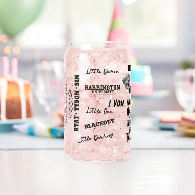 Canette Lecteur Dark Romance Verre Puis-Je Vous Voir Vow W (Insitu (Anniversaire))