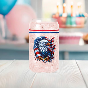 Canette Les États-Unis peuvent verre