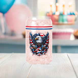 Canette Les États-Unis peuvent verre