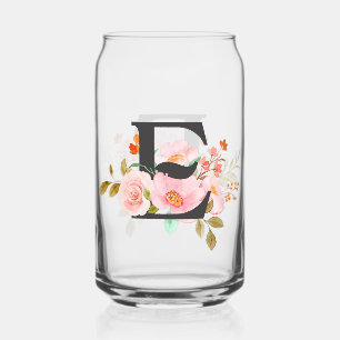 Canette Lettre E Peut Verre