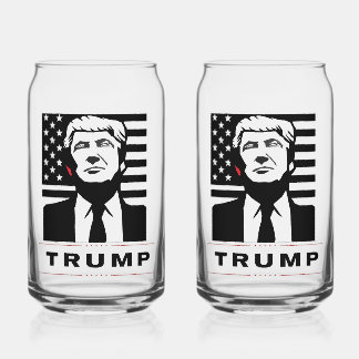 Canette Maga Merch | Ensemble de verre TrumpWear