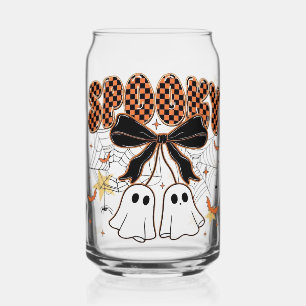 Canette Mug en verre pour café glacé fantôme coquette mign