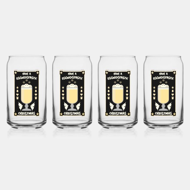 Canette Noel Eggnog Punch verre (Recto)