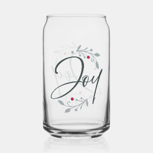 Canette Noël Joie Verre de Verre de Vaisselle