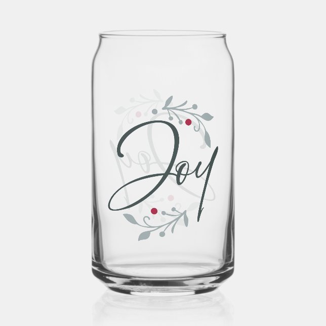Canette Noël Joie Verre de Verre de Vaisselle (Recto)