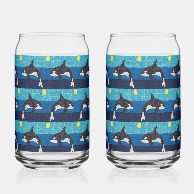 Canette Orca - Bouteilles en verre (Recto)