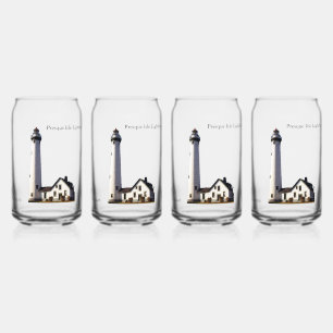 Canette Phare de Presque Isle peut verre