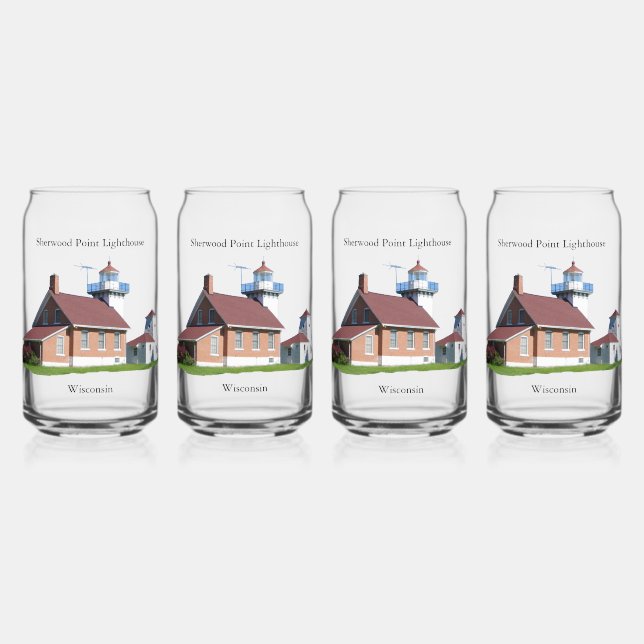 Canette Phare de Sherwood Point peut verre (Recto)