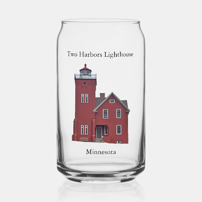 Canette Phare de Two Harbors peut verre (Recto)