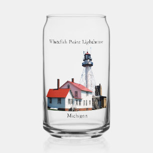 Canette Phare de Whitefish Point peut verre