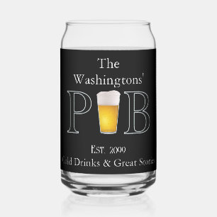 Canette Pub Moderne Classique Verre À Boire