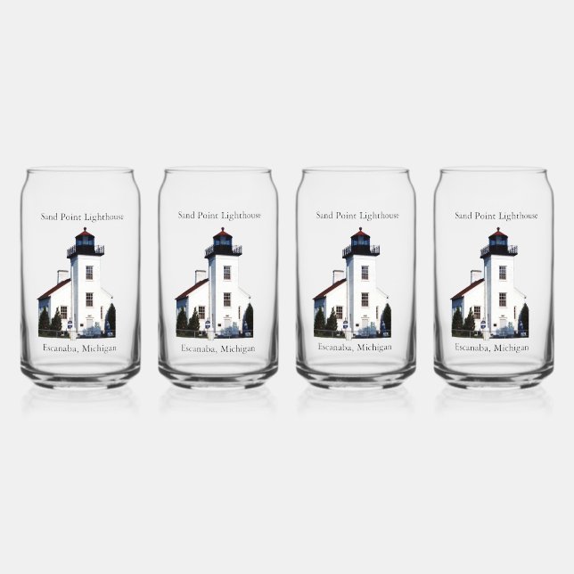 Canette Sand Point Lighthouse peut verre (Recto)