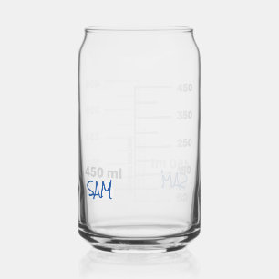 Canette Science Lab Beaker Chimie de verre personnalisée