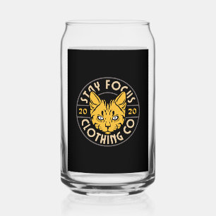 Canette Séjour élégant Restez concentré Verre motivant Can