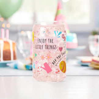 Canette tasse en verre