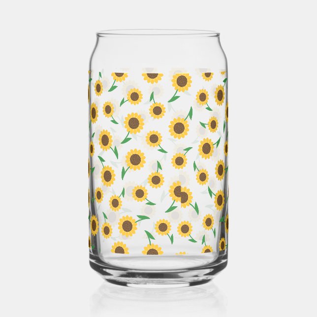 Canette Tournesol en verre (Recto)