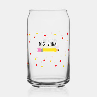 Canette Un enseignant peut verre cadeau pour enseignant