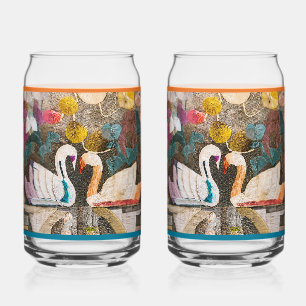 Canette Verre à soda Cygne