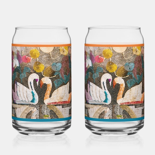Canette Verre à soda Cygne (Recto)