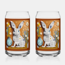 Verre à soda Lapin en Papier