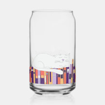 Verre "Can" ennuyeux mais adorable