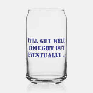 Canette Verre Can Imprimé - Ça va être bien pensé...