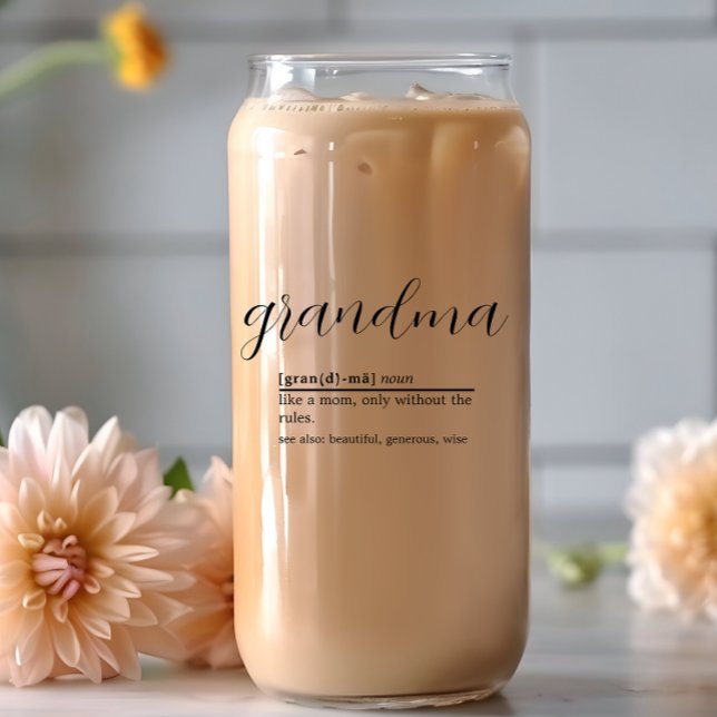 Canette Verre de bière Définition Grand-mère (Créateur téléchargé)