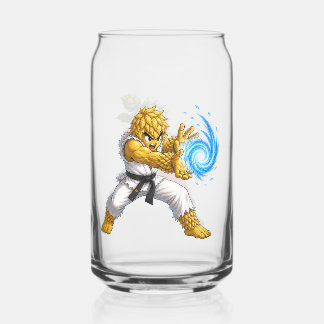 Canette Verre de bière en boîte Orge et Houblon Brew Fight