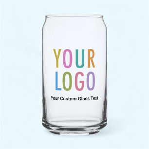 Canette Verre de bière personnalisée avec logo promotionne